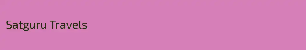 Satguru Travels